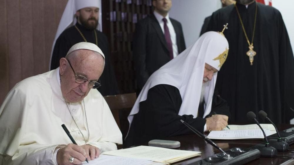 Papa Francisco y Patriarca Kirill, no pudieron encontrarse el 14/06.