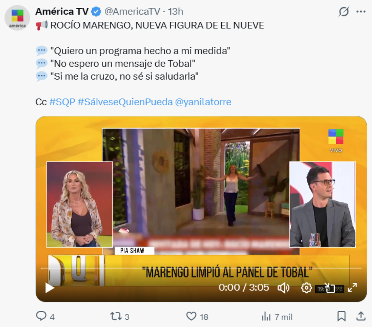 Rocío Marengo habló de cara a su debut en El Nueve. Rocío Marengo habló de cara a su debut en El Nueve.