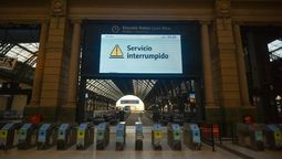 Empezó virtual paro general:  Sin trenes