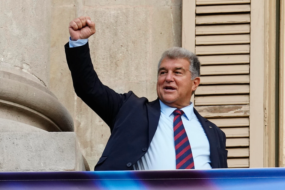 Joan Laporta logró la prescripción de su 1er. mandato en el FC Barcelona.