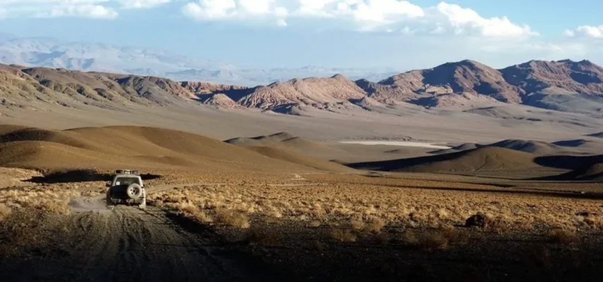 Vista de Wanami, en el Valle de Uco, provincia de Mendoza Vista de Wanami, en el Valle de Uco, provincia de Mendoza