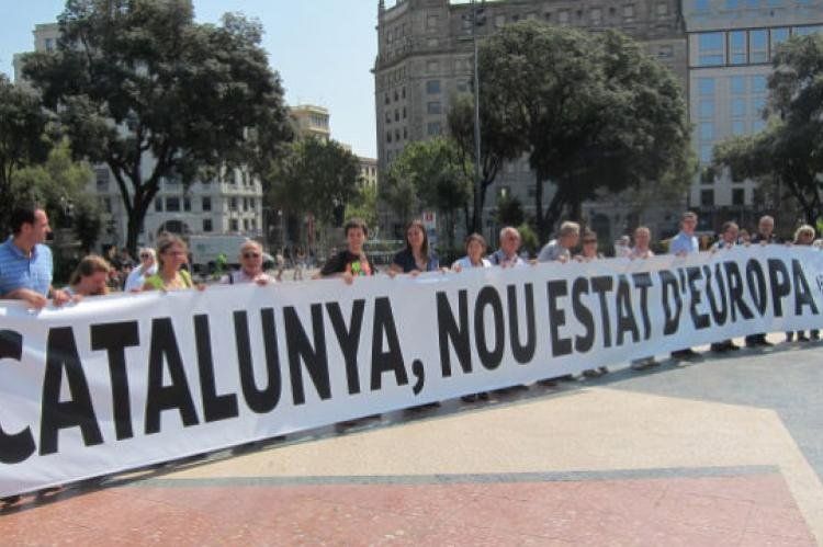 Independentistas catalanes