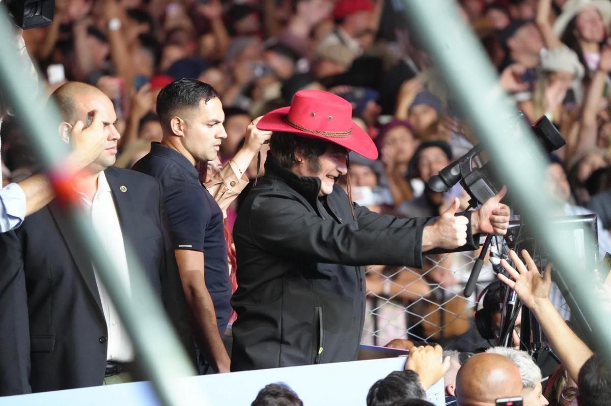 Javier Milei en Jesús María el 16/01/2026.