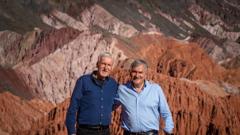 James Cameron en Argentina: Por qué viajó a Jujuy y foto con Morales
