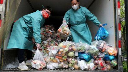 China: Aflora la escasez de comida y los drones controladores