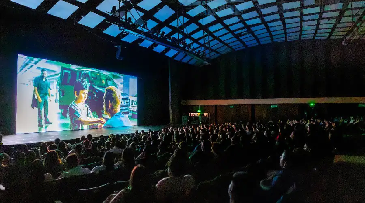 Sound Of Freedom' en el Teatro Presidente en San Salvador, capital de El Salvador. Sound Of Freedom' en el Teatro Presidente en San Salvador, capital de El Salvador.