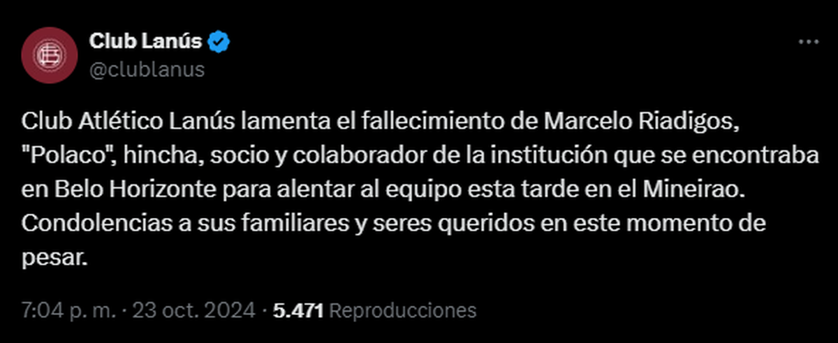 Lanús, vía X Lanús, vía X