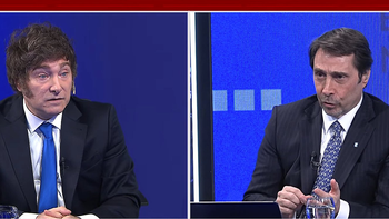 Javier Milei y Eduardo Feinmann Javier Milei y Eduardo Feinmann