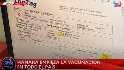 altText(Video de TN: Escándalo nacional por la temperatura de las vacunas que llegaron a Tucumán... ¿A -5 °C?)}