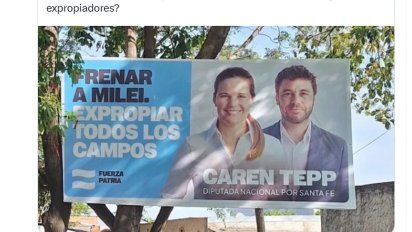 A favor de Caren Tepp: Ordenan eliminar mensajes falsos replicados por Milei