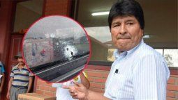 Evo Morales acusa al actual gobierno de Bolivia de querer matarlo