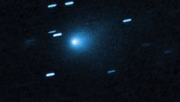 El Hubble capturó esta imagen del cometa interestelar 3I/ATLAS el 21 de julio de 2025. El Hubble capturó esta imagen del cometa interestelar 3I/ATLAS el 21 de julio de 2025.