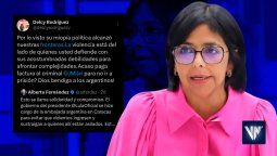 altText(La vice de Maduro contra Alberto Fernández: 