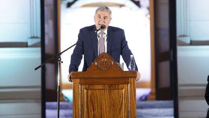  Gerardo Morales lanzó su candidatura presidencial de cara al 2023