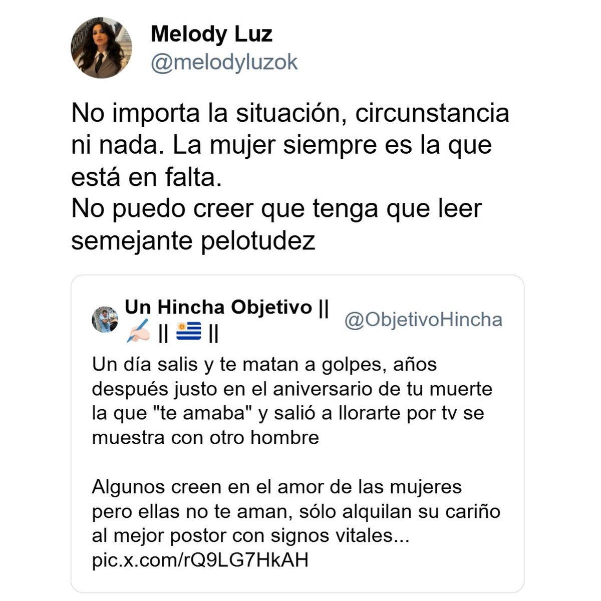 Melody Luz y otros la defendieron, resaltando que la joven tiene derecho a rehacer su vida. Melody Luz y otros la defendieron, resaltando que la joven tiene derecho a rehacer su vida.