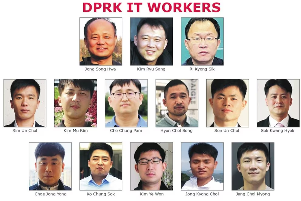 La banda de norcoreanos que desvia fondos para las armas de Corea del Norte | Gentileza Departamento de Justciia de USA La banda de norcoreanos que desvia fondos para las armas de Corea del Norte | Gentileza Departamento de Justciia de USA