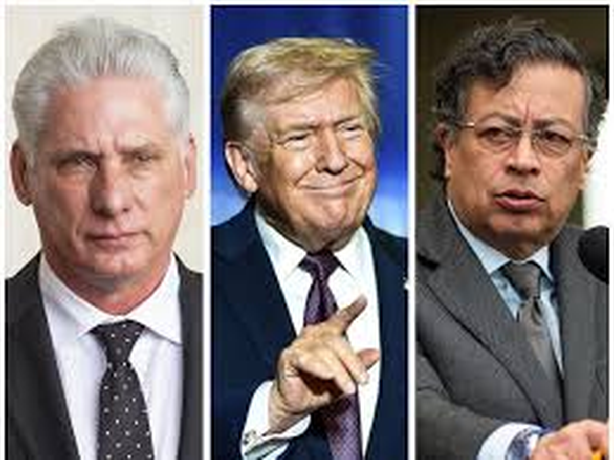 Trump pone el foco en Cuba y Colombia, además de en Groenlandia. Trump pone el foco en Cuba y Colombia, además de en Groenlandia.