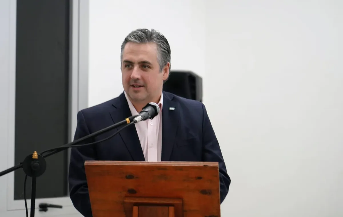 Pablo Cococcioni, el ministro de Seguridad de Santa Fe. Pablo Cococcioni, el ministro de Seguridad de Santa Fe.