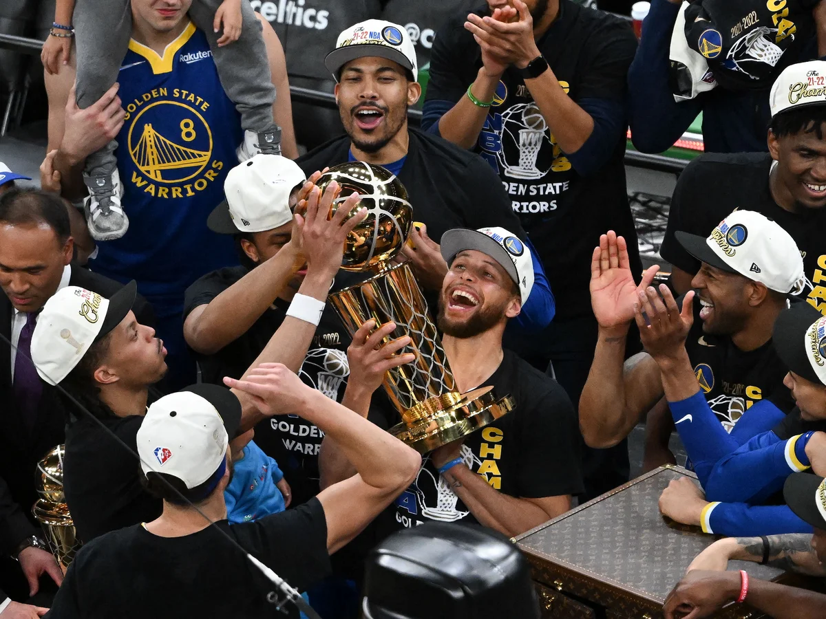 Golden State Warrios, campeones de la edición de la NBA 2021-22.
