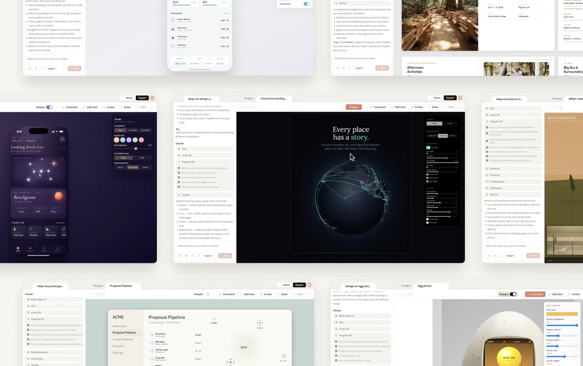 La integración con Claude Code permite que los diseños generados se conviertan en aplicaciones funcionales de forma inmediata, cerrando la brecha entre el marketing y el desarrollo de software. La integración con Claude Code permite que los diseños generados se conviertan en aplicaciones funcionales de forma inmediata, cerrando la brecha entre el marketing y el desarrollo de software.
