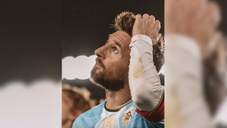 Lionel Messi mira al cielo: el recuerdo de su papá, Jorge Messi