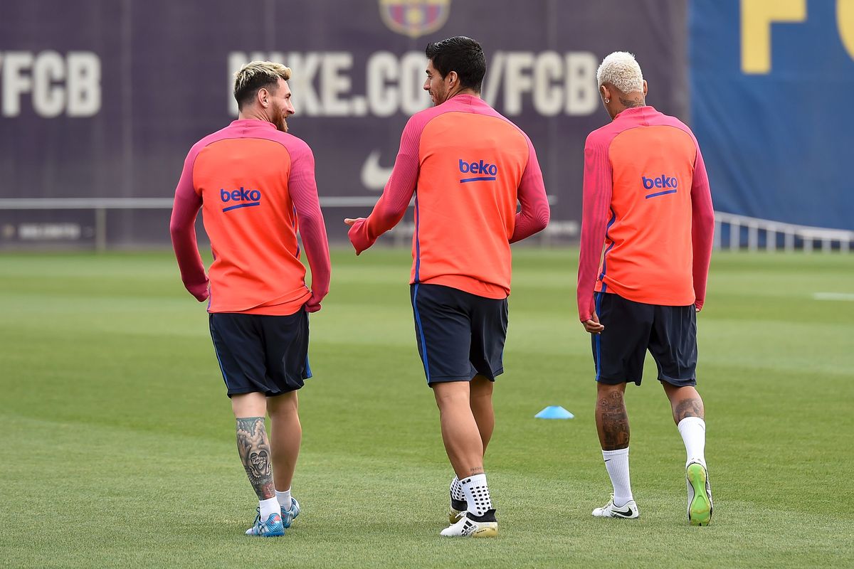 Messi Suárez Neymar, en tiempos de Barcelona Messi Suárez Neymar, en tiempos de Barcelona