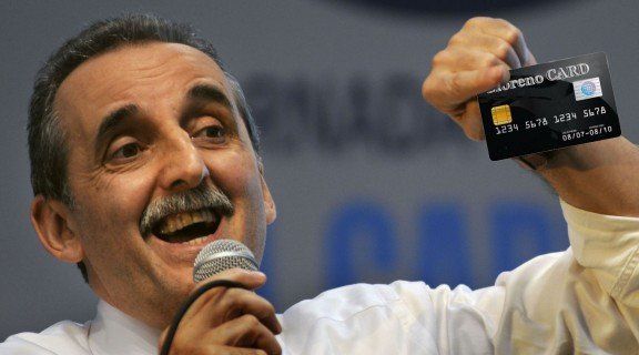 Guillermo Moreno, ideólogo de la tarjeta fantasma