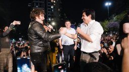 Javier Milei cierra su campaña cordobesa.  Javier Milei cierra su campaña cordobesa.