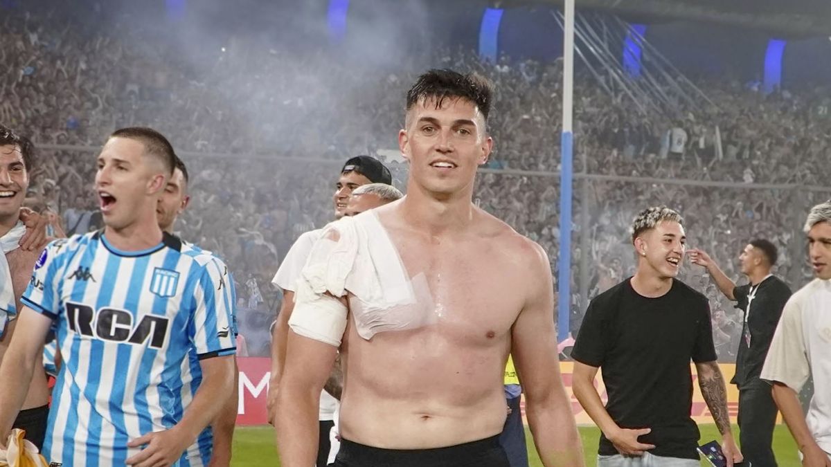 Agustín García Basso se despidió de Racing