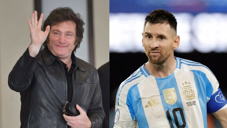 Despedida de Messi: El curioso video de Javier Milei