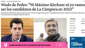 Sobre Wado, Máximo y Massa en la previa al discurso de CFK
