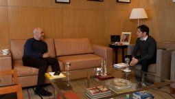 altText(Larreta y Kicillof hablaron de medidas ‘diferenciadas”, pero seguirán mirando los contagios)}