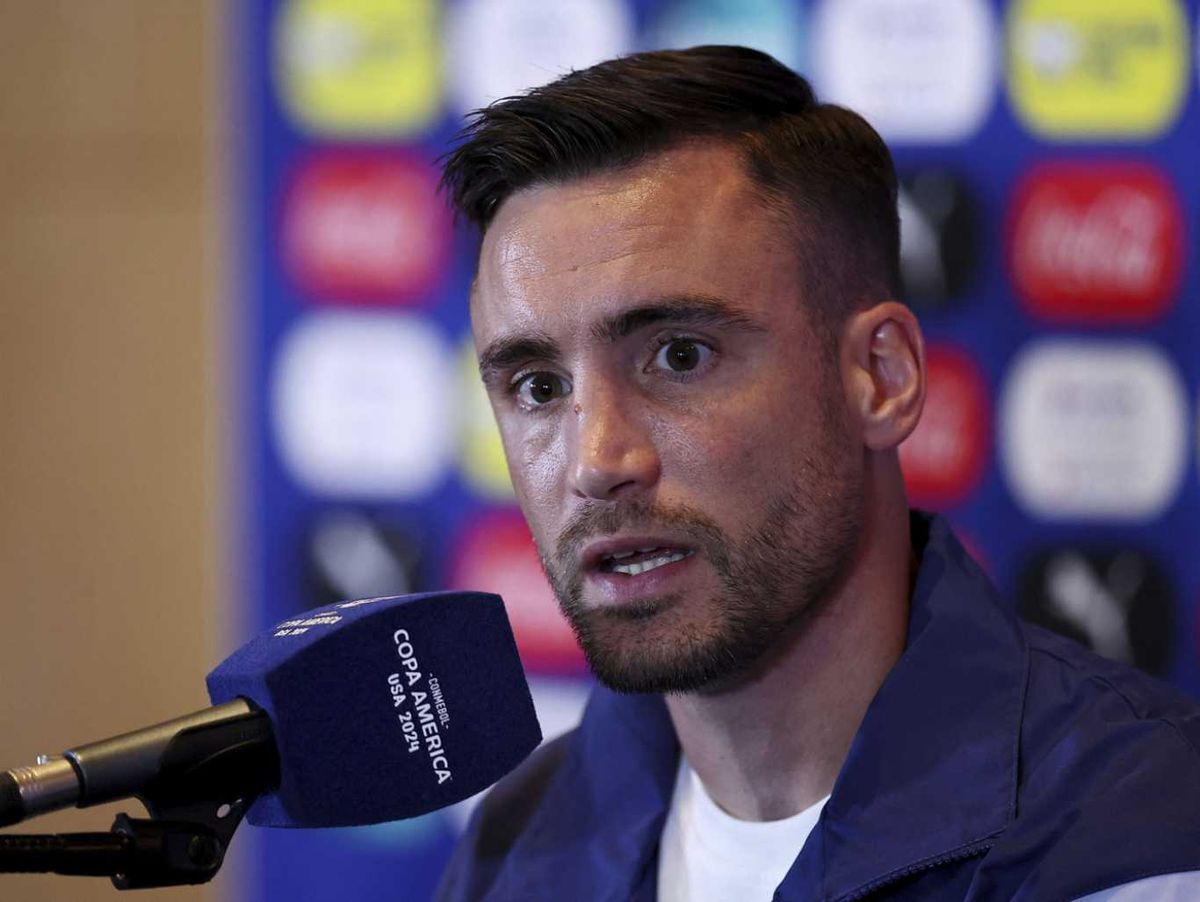 Nicolás Tagliafico, jugador de la Selección Argentina.