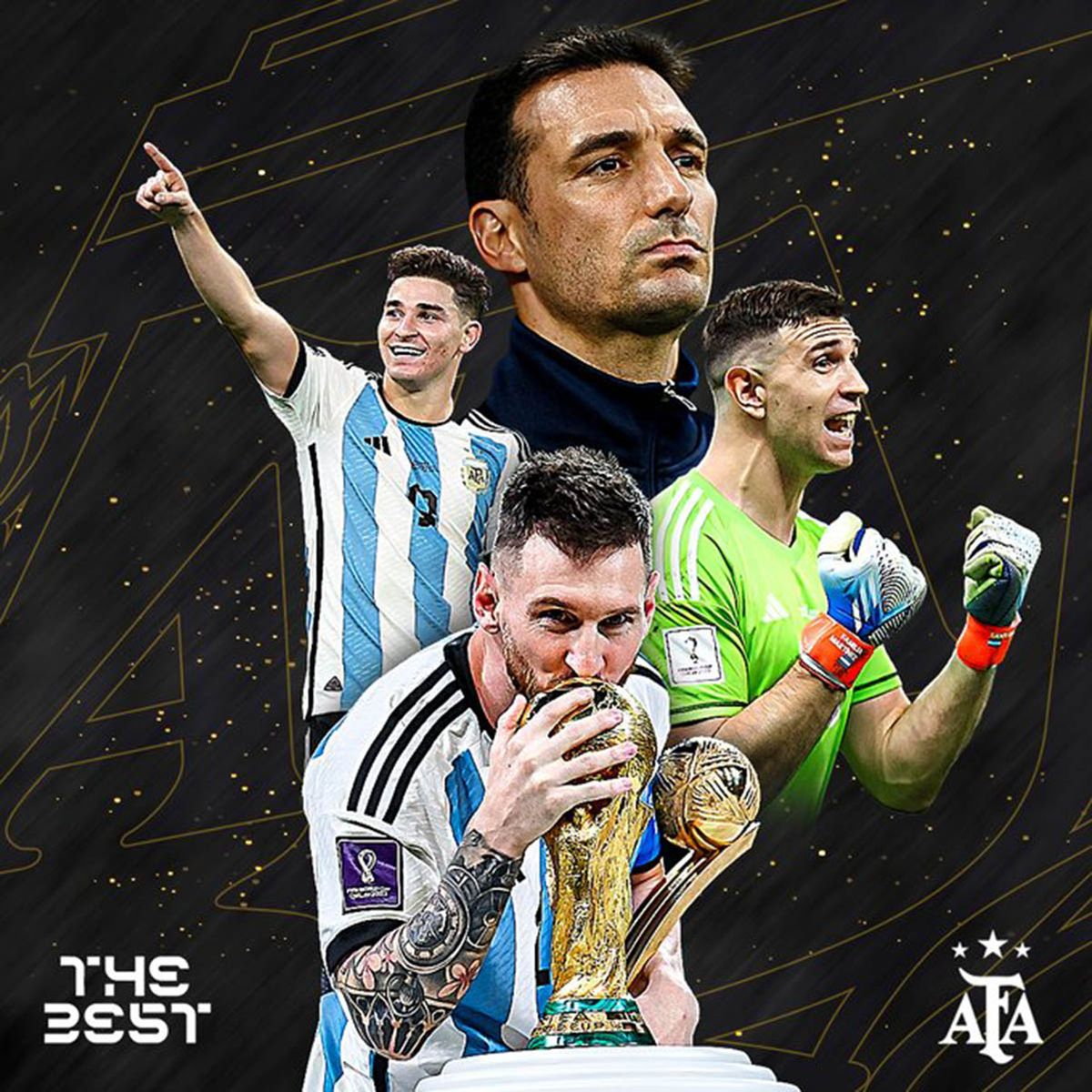 Francia todavía llora la final perdida ante Argentina del Mundial Qatar 2022 que tiene a cuatro nominados para los premios The Best.