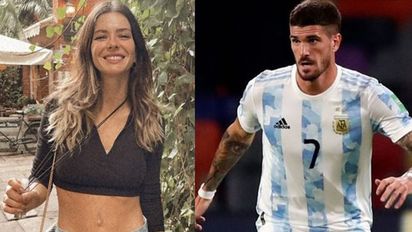 Por qué Rodrigo De Paul negó vínculos con La China Suárez