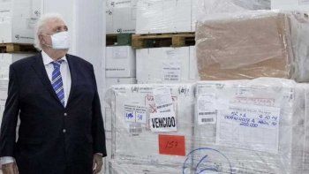 El exministro de Salud, Ginés González García y las vacunas contra el Covid, cuya compra quedó en secreto. El exministro de Salud, Ginés González García y las vacunas contra el Covid, cuya compra quedó en secreto.