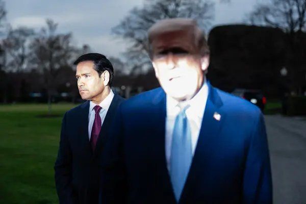 Marco Rubio, el secretario de Estado estadoundiense, y Donald Trump, el presidente de Estados Unidos. Marco Rubio, el secretario de Estado estadoundiense, y Donald Trump, el presidente de Estados Unidos.