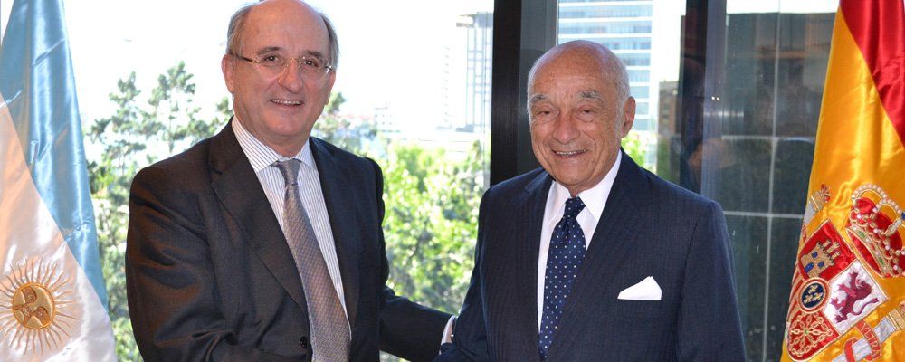 En otros tiempos, Antonio Brufau y Enrique Eskenazi.