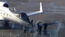 Flávio Bolsonaro y su familia arriban este miércoles a Miami provenientes de Puerto Iguazú.