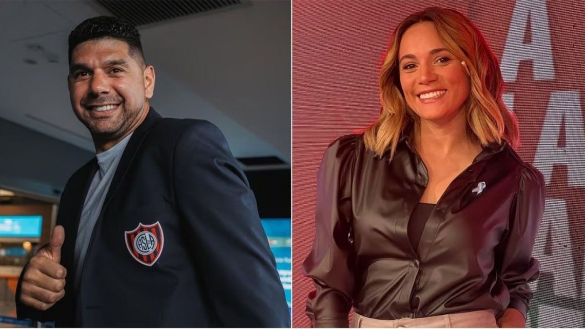 NéstorOrtigoza, denuncia por su expareja por violencia de género, fue filmado en unlocal bailable besándose con Rocío Oliva, expareja de Diego Maradona.