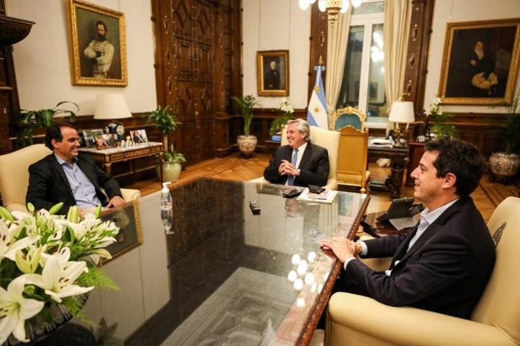 El Presidente se reunió con el reelecto intendente de Río Cuarto.