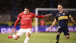 Boca e Independiente igualaron 1-1 por la fecha 14 del Torneo Apertura. FOTO: INDEPENDIENTE