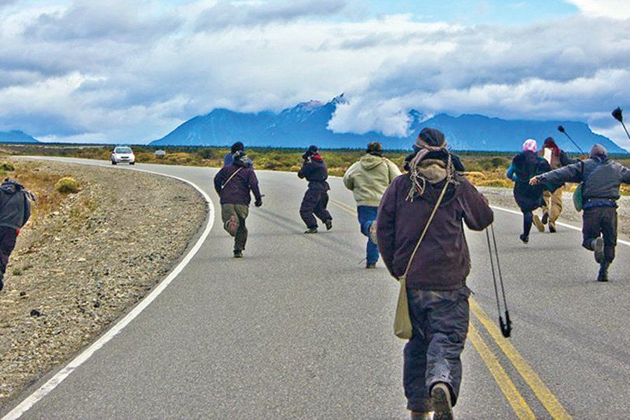 Mapuches del llamado RAM en la Patagonia.