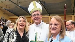 García Cuerva con Alicia Kirchner y la kirchnerista de Tierra del Fuego, Rossana Bertone