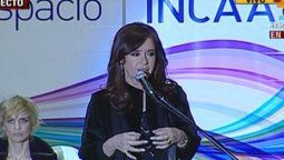 Cristina dice que también fue una Década Ganada canina
