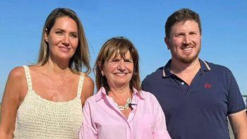 Carolina Losada junto a su compañero de fórmula, Federico Angelini, y Patricia Bullrich en uno de sus encuentros meses atrás Carolina Losada junto a su compañero de fórmula, Federico Angelini, y Patricia Bullrich en uno de sus encuentros meses atrás