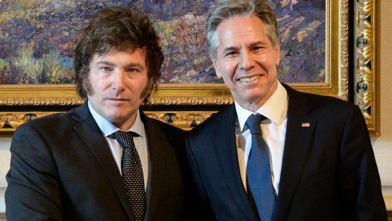 La incómoda pregunta sobre Javier Milei que Antony Blinken eludió