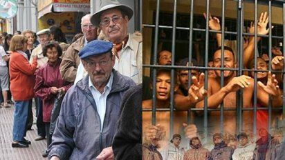 Nuevo aumento: Ahora los presos ganan 46% más que los jubilados