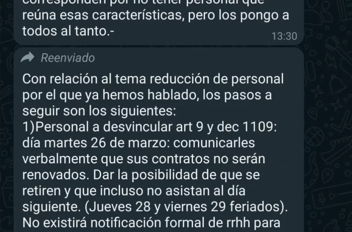 Semana Santa de Motosierra: Echarán a miles de estatales