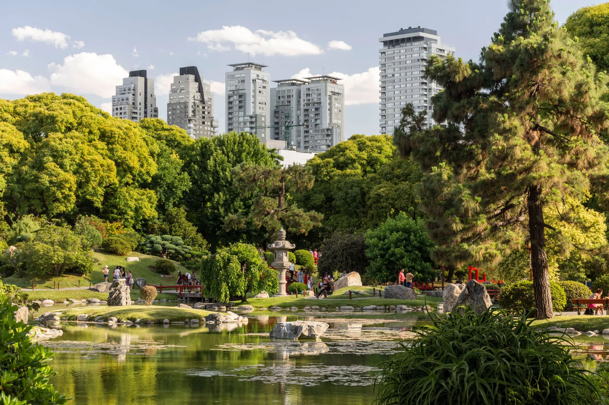 Los lagos de Palermo son ideales para pasar una tarde al aire libre.